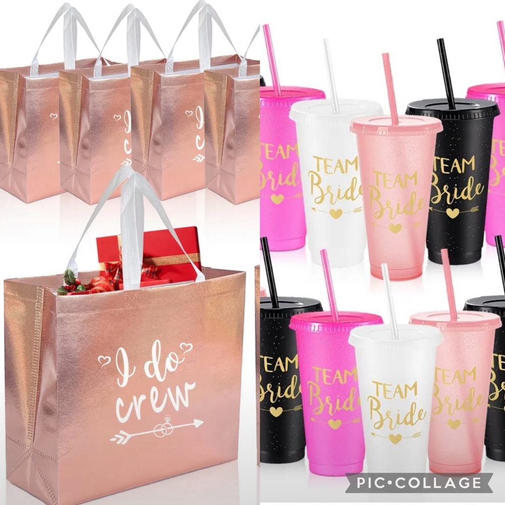 SOLD! Bachelorette Party Supplies Set - Pink